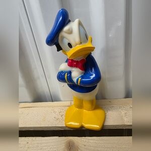 Disney Donald Duck Figurine with Blue and Yellow Accents